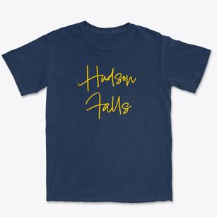 Hudson Falls New York Freestyle Premium Heavyweight T-shirt