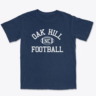 Oak Hill North Carolina Football Premium Heavyweight T-shirt