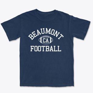 Beaumont California Football Premium Heavyweight T-shirt