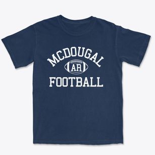 Mcdougal Arkansas Football Premium Heavyweight T-shirt