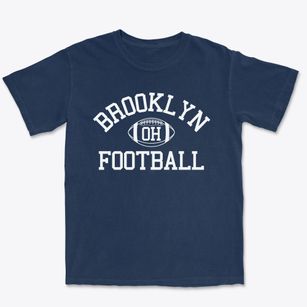 Brooklyn Ohio Football Premium Heavyweight T-shirt