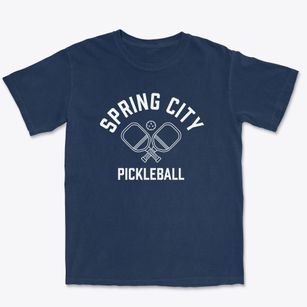 Spring City Virginia Pickleball Premium Heavyweight T-shirt