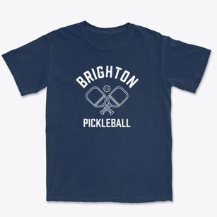 Brighton Utah Pickleball Premium Heavyweight T-shirt