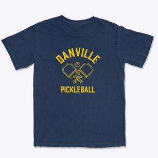Danville California Pickleball Premium Heavyweight T-shirt