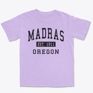 Madras Oregon Classic Established Premium Heavyweight T-shirt
