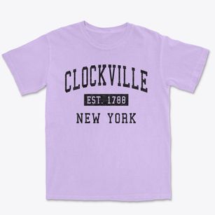 Clockville New York Classic Established Premium Heavyweight T-shirt