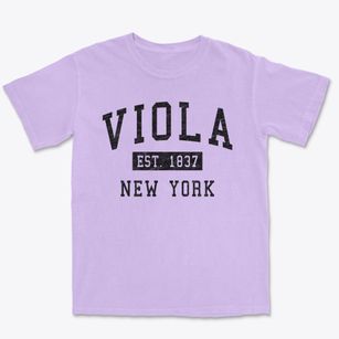 Viola New York Classic Established Premium Heavyweight T-shirt