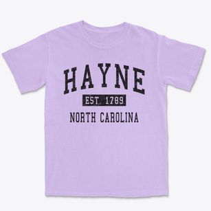 Hayne North Carolina Classic Established Premium Heavyweight T-shirt