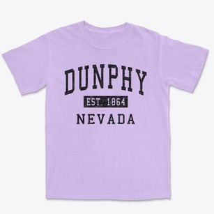 Dunphy Nevada Classic Established Premium Heavyweight T-shirt