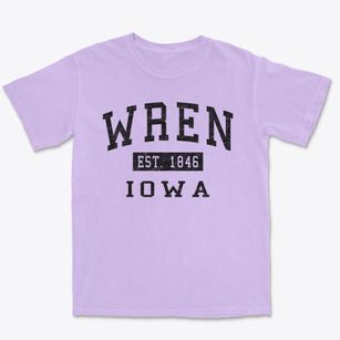 Wren Iowa Classic Established Premium Heavyweight T-shirt