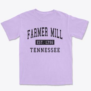 Farmer Mill Tennessee Classic Established Premium Heavyweight T-shirt