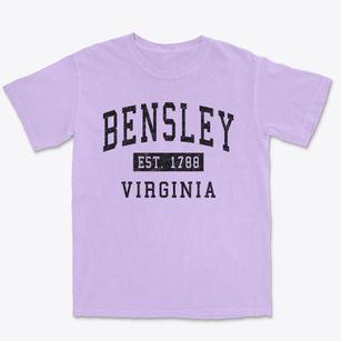 Bensley Virginia Classic Established Premium Heavyweight T-shirt