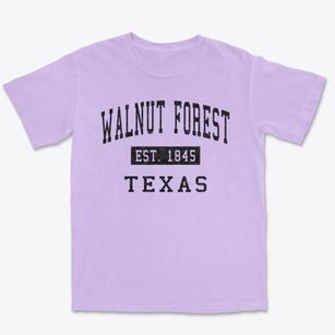 Walnut Forest Texas Classic Established Premium Heavyweight T-shirt