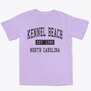 Kennel Beach North Carolina Classic Established Premium Heavyweight T-shirt