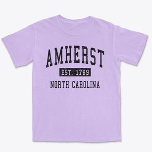 Amherst North Carolina Classic Established Premium Heavyweight T-shirt