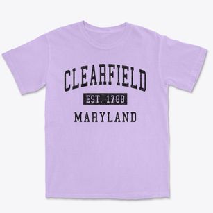 Clearfield Maryland Classic Established Premium Heavyweight T-shirt