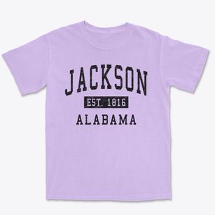 Jackson Alabama Classic Established Premium Heavyweight T-shirt