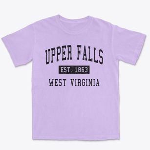 Upper Falls West Virginia Classic Established Premium Heavyweight T-shirt