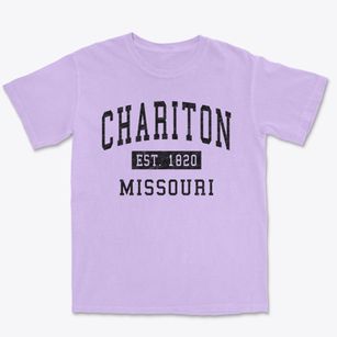 Chariton Missouri Classic Established Premium Heavyweight T-shirt