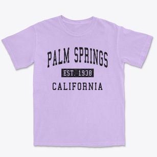 Palm Springs California Classic Established Premium Heavyweight T-shirt