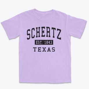 Schertz Texas Classic Established Premium Heavyweight T-shirt