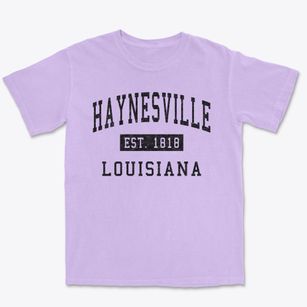 Haynesville Louisiana Classic Established Premium Heavyweight T-shirt