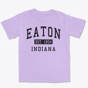 Eaton Indiana Classic Established Premium Heavyweight T-shirt