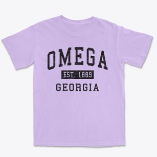 Omega Georgia Classic Established Premium Heavyweight T-shirt