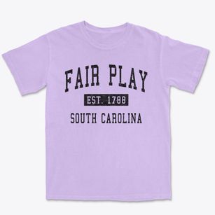 Fair Play South Carolina Classic Established Premium Heavyweight T-shirt