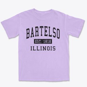 Bartelso Illinois Classic Established Premium Heavyweight T-shirt