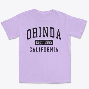 Orinda California Classic Established Premium Heavyweight T-shirt