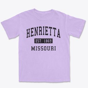 Henrietta Missouri Classic Established Premium Heavyweight T-shirt