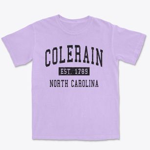 Colerain North Carolina Classic Established Premium Heavyweight T-shirt