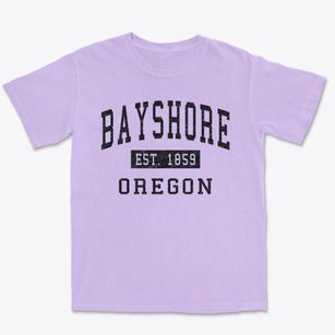 Bayshore Oregon Classic Established Premium Heavyweight T-shirt