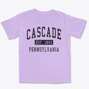 Cascade Pennsylvania Classic Established Premium Heavyweight T-shirt