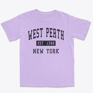 West Perth New York Classic Established Premium Heavyweight T-shirt