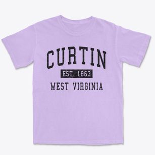 Curtin West Virginia Classic Established Premium Heavyweight T-shirt