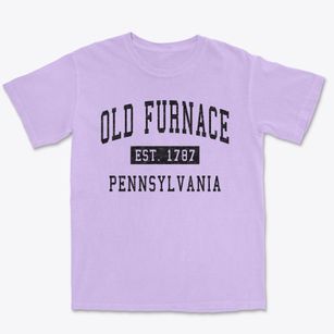 Old Furnace Pennsylvania Classic Established Premium Heavyweight T-shirt