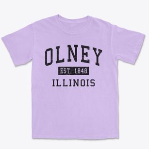 Olney Illinois Classic Established Premium Heavyweight T-shirt