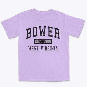 Bower West Virginia Classic Established Premium Heavyweight T-shirt