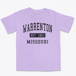 Warrenton Missouri Classic Established Premium Heavyweight T-shirt