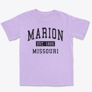 Marion Missouri Classic Established Premium Heavyweight T-shirt