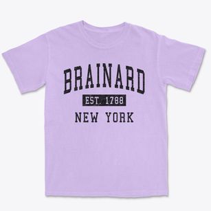Brainard New York Classic Established Premium Heavyweight T-shirt