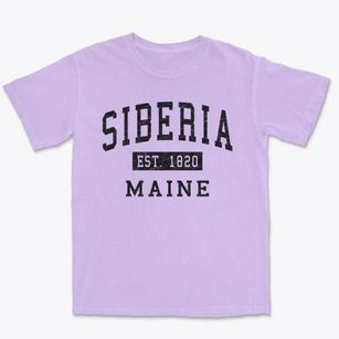 Siberia Maine Classic Established Premium Heavyweight T-shirt