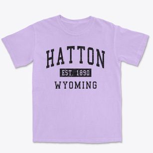 Hatton Wyoming Classic Established Premium Heavyweight T-shirt