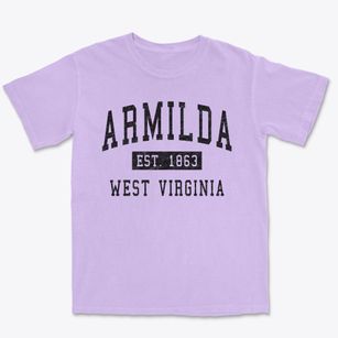 Armilda West Virginia Classic Established Premium Heavyweight T-shirt