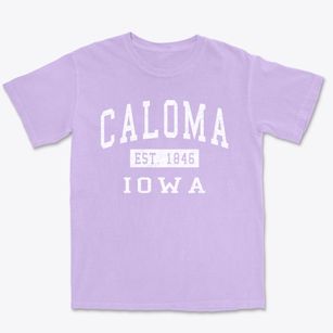Caloma Iowa Classic Established Premium Heavyweight T-shirt
