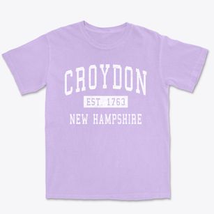Croydon New Hampshire Classic Established Premium Heavyweight T-shirt