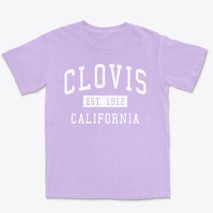 Clovis California Classic Established Premium Heavyweight T-shirt