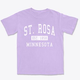 St. Rosa Minnesota Classic Established Premium Heavyweight T-shirt